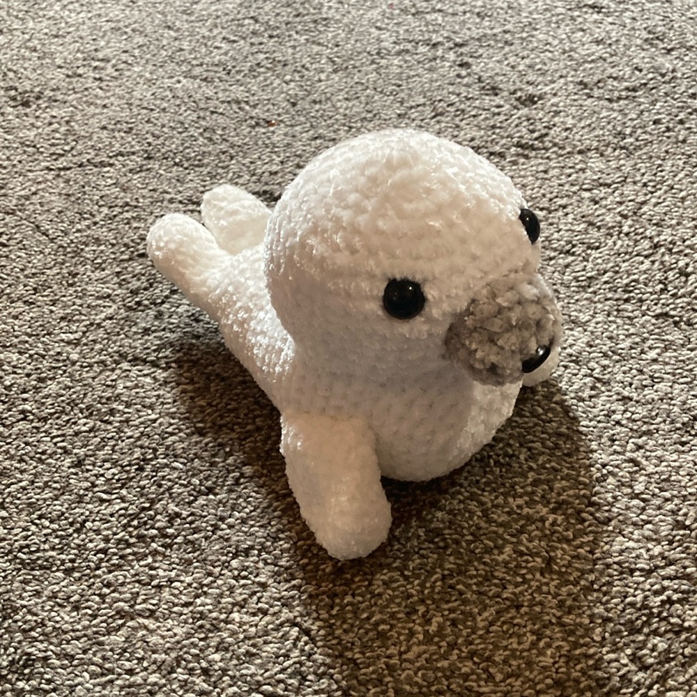 Handcrocheted Seal